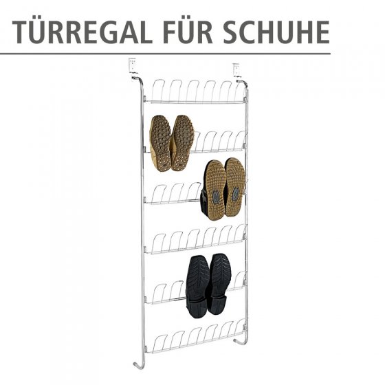 Türregal für Schuhe, Platz für 18 Paar 