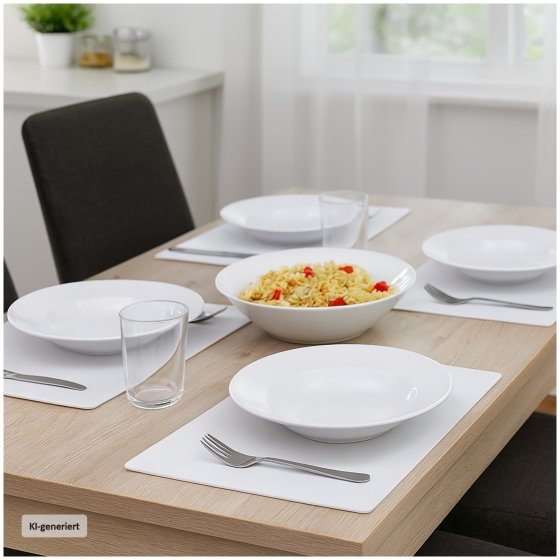 Pastateller Ø 28 cm Weiß Antonia 