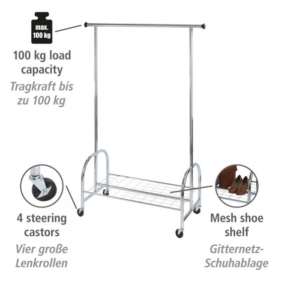 Kleiderständer Mod. Profi, rollbar