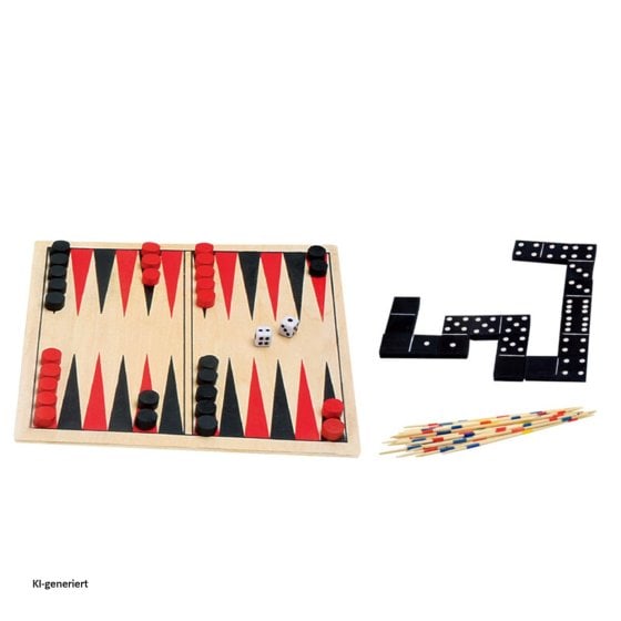 Gesellschaftsspiel 4 in 1 