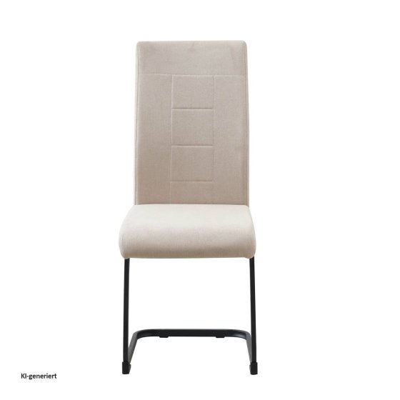 Esszimmerstuhl LennyP 4er-Set Creme 