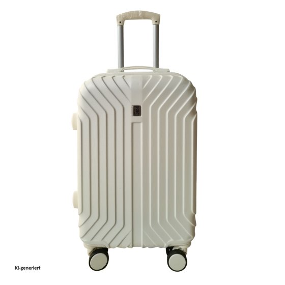 Hartschalenkoffer 4er-Set Mabell Weiß 