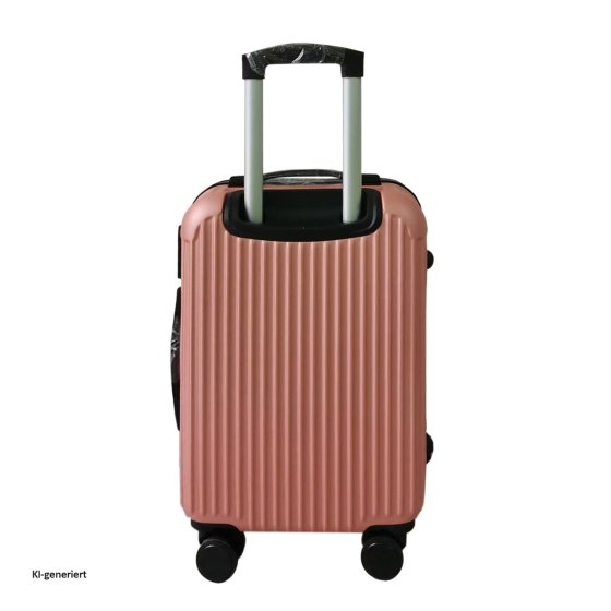 Hartschalenkoffer 4er-Set Frenzi Rosegold 