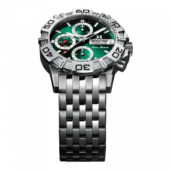 Herren Armbanduhr Edelstahl  Satiniert 22cm 