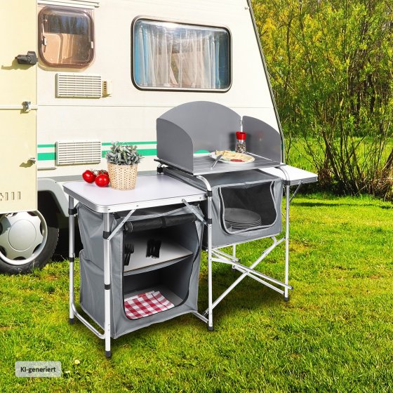 Campingtisch Campingküche 