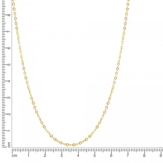 Halskette Gold 333 Ankerkette mit einer Länge von 42cm 