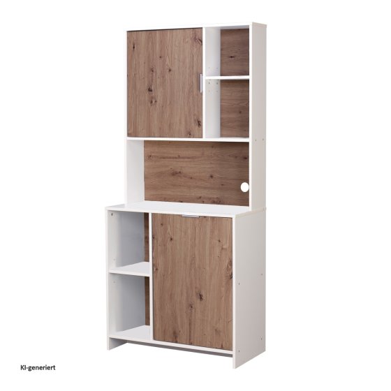 Küchenschrank Malin Weiß Artisaneiche 