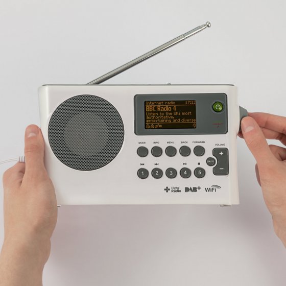 Digitales Internetradio mit DAB+ 