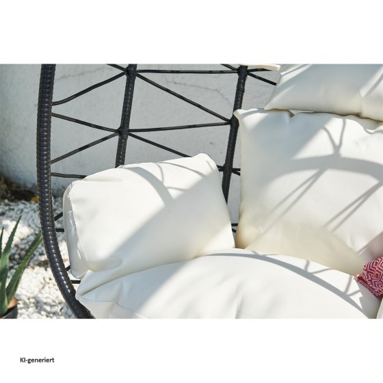 Lounge Sessel mit Hängegestell 