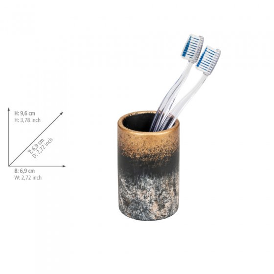 Bad-Accessoire Set Mod. Lacona, 3-teilig, aus hochwertigem Beton 