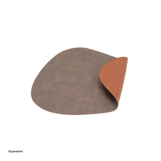 Tischset 4-teilig Cognac / Braun 
