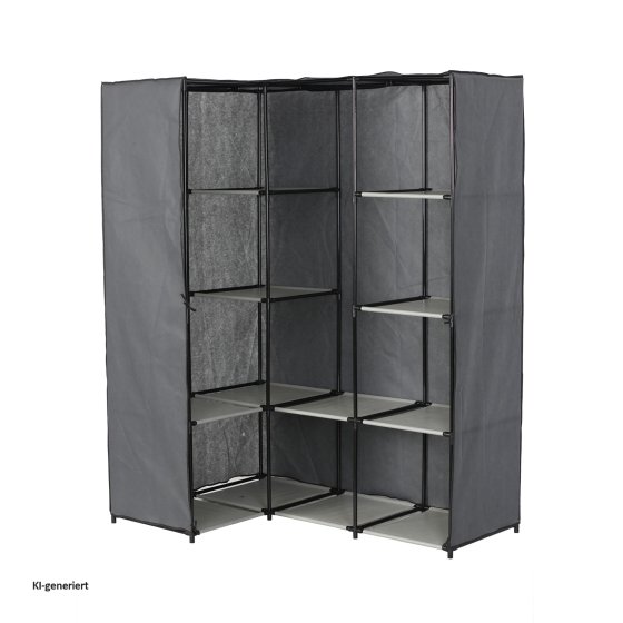 Stoffschrank Eckregal Lena 