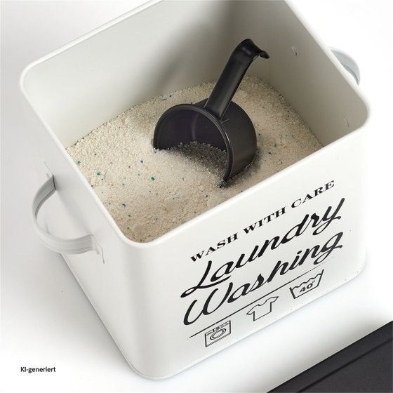 Waschpulver-Box, Metall Laundry 
