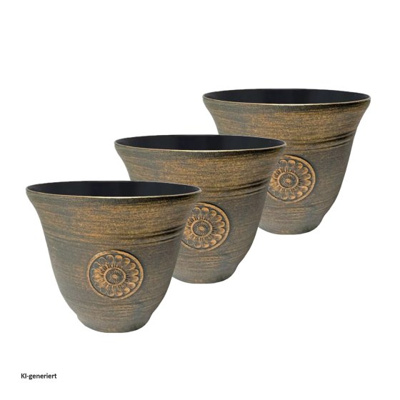 Blumentopf Nessa Sonne 3er-Set 