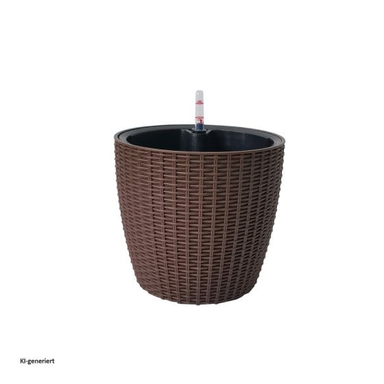 Blumentopf Nessa Hydro 21,5 cm Braun 