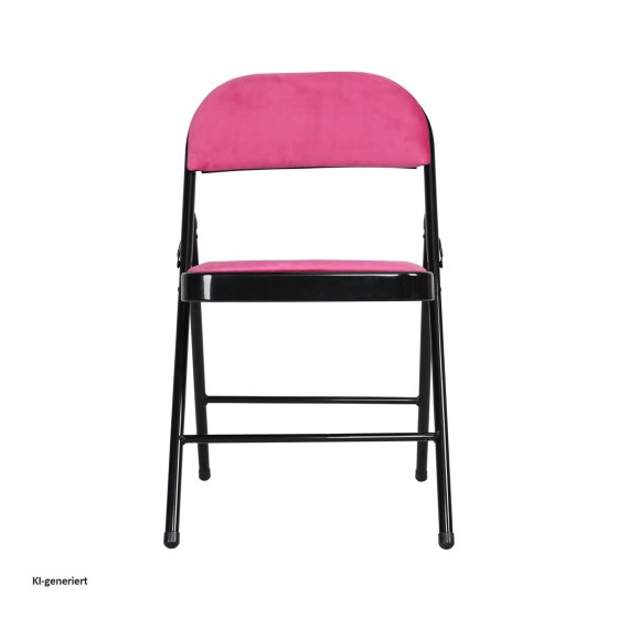 Klappstuhl Wedigo Velvet Pink 