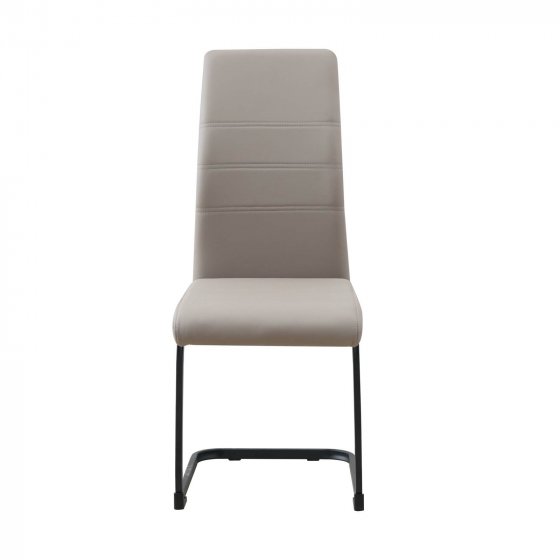 Schwingstuhl 4er Set PU cappuccino SallyP