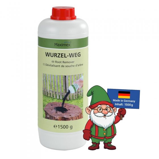 Wurzel-weg 1500 g, Wurzelentferner, beschleunigt Zersetzungsprozess 