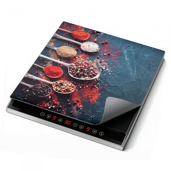 Abdeckmatte Mod. Pikant, mehrfarbig, PVC, 60x52 cm, hitzebeständig und leicht abwischbar 