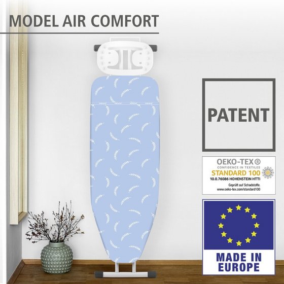 Bügeltischbezug Mod. Air Comfort M, Bügelbrettbezug, 125 x 40 cm 