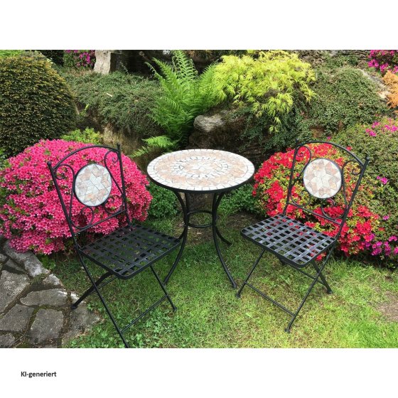 Metallstuhl 2er Set Marokko 