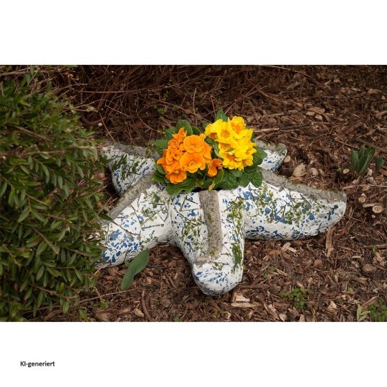 Pflanzgefäß Mosaik Seestern 
