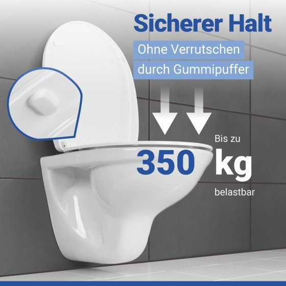 WC Sitz Mod. Yak, Toilettendeckel mit Absenkautomatik und Motiv 
