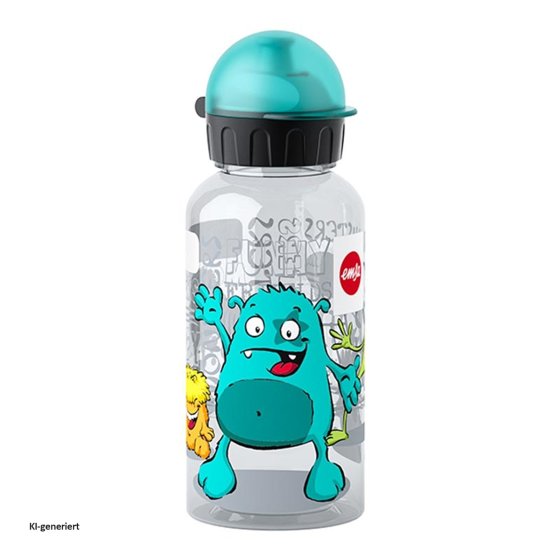 Trinkflasche im 2 er Set mit Brotdose Monster 