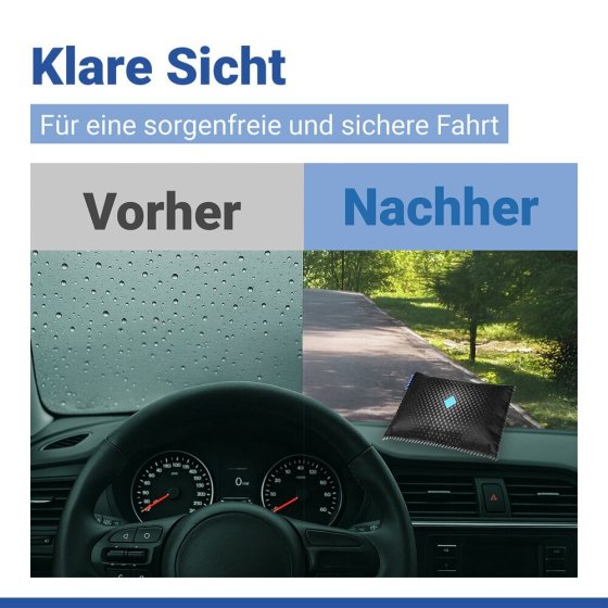Auto-Entfeuchter 350 g, 3er Set, wiederverwendbar 