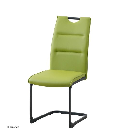 Schwingstuhl 2er Set PU grün DannyP 