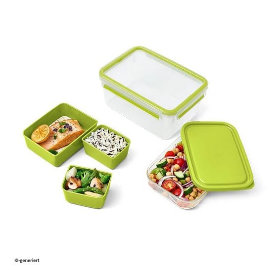 Lunchbox XL mit Einsätzen Clip   Go 