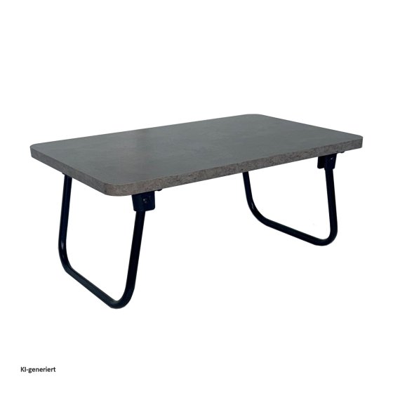 Laptoptisch Frühstückstablett fürs Bett Betonoptik 