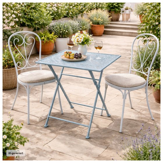 Gartentisch Solea Blau 