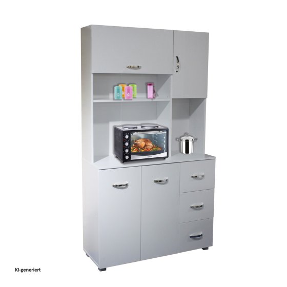 Küchenschrank Weiß Blanca 