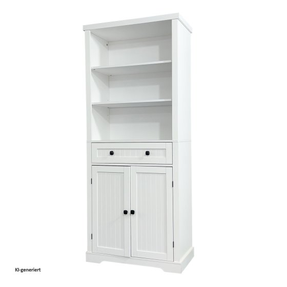 Buffetschrank Thekla Landhausstil Weiß 