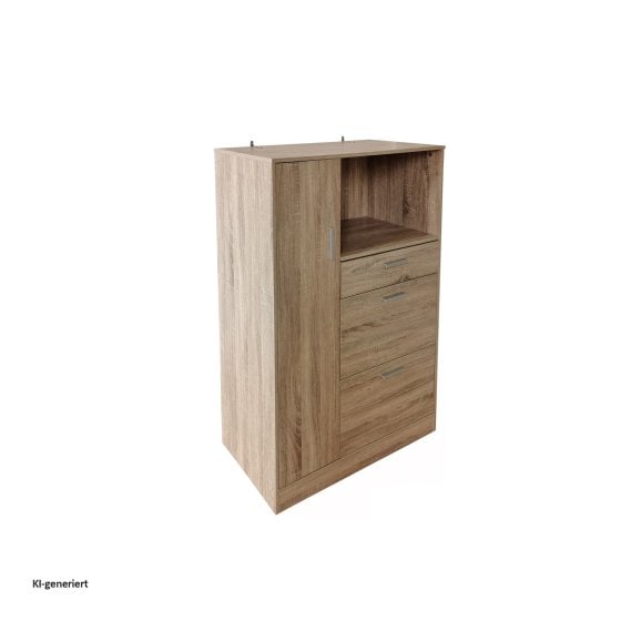 Küchenschrank Sonoma Blanca L 
