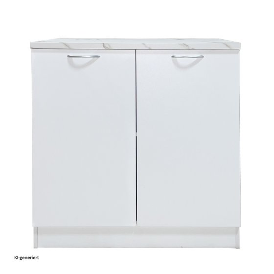 Küchenunterschrank Jenna Weiß 80 cm 