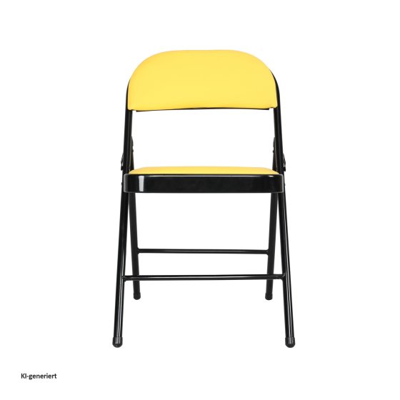 Klappstühle 6er Set Wedigo Gelb 