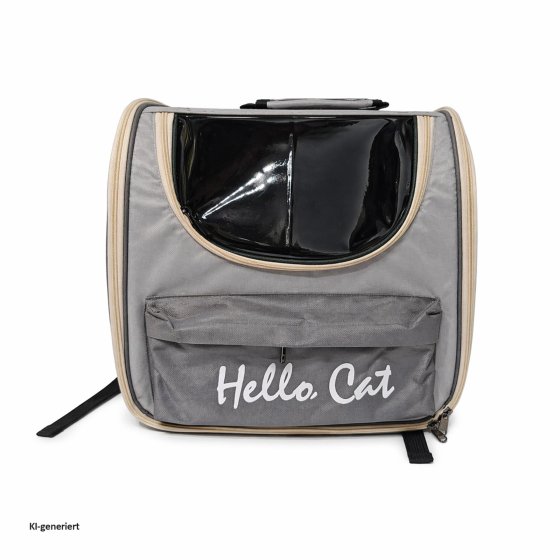Katzentransportrucksack Transporttasche Katze mit Fenster 