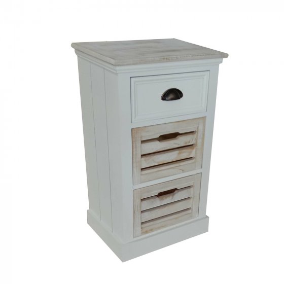 Schubladenschrank Sola 3 Schubladen Ablage bis 50 kg 40 x 68 x 30 cm