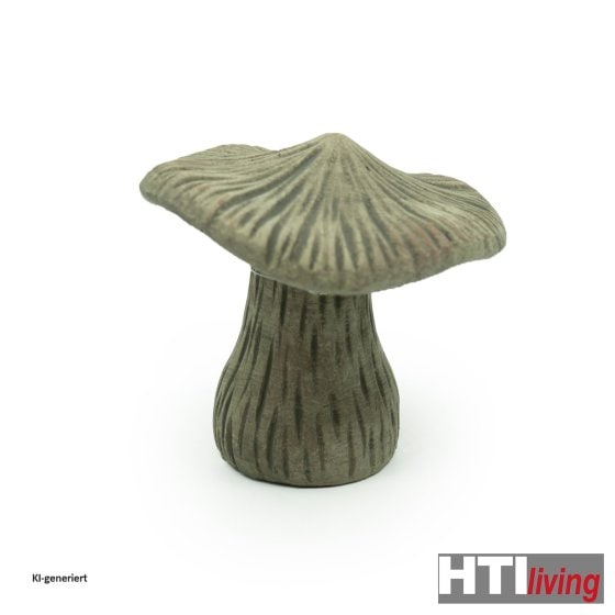 Gartenfigur Terrakotta Pilz 