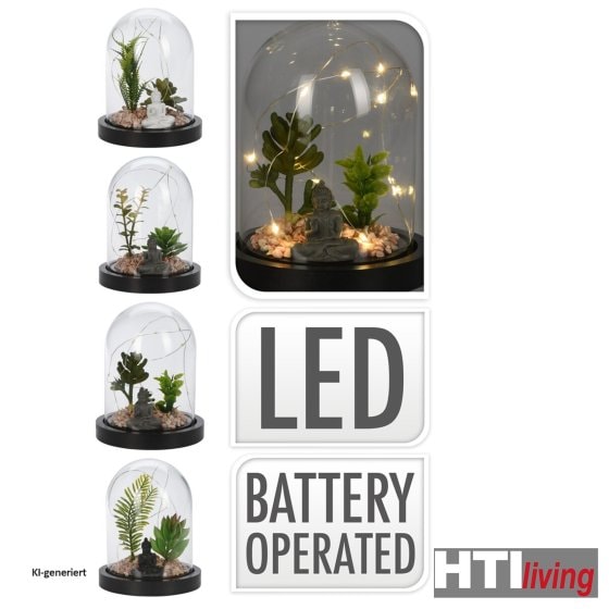Leuchtdeko Buddha LED 