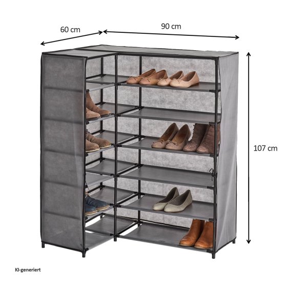 Eckregal Schuhregal 