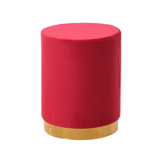 Hocker Reese Velvet Rot 