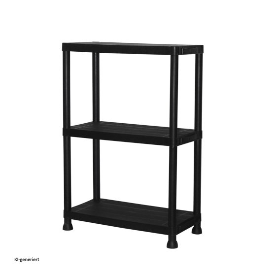 Standregal belastbar bis 25 kg pro Fach für Keller, Garage und Haushalt 