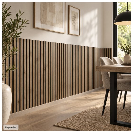 Wandpaneele Akustikpaneele Eiko 2er-Set Artisaneiche 