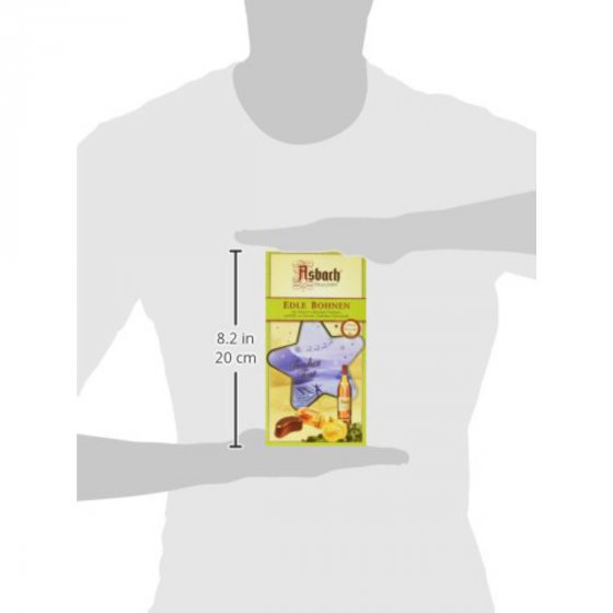 Asbach Weinbrand Bohnen ohne Kruste Zartbitter Pralinen 200g 