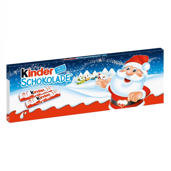 Kinder Schokolade Mini Riegel Weihnacht Edition aus Vollmilch 150g 