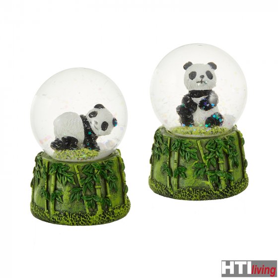 Schneekugel Panda 