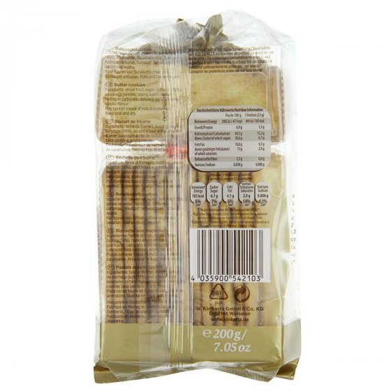 Kinkartz Butter Spekulatius nach traditionellem Hausrezept 200g 